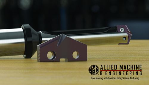 Allied Machine lanza la placa con geometra M para las brocas T-A Pro Drill